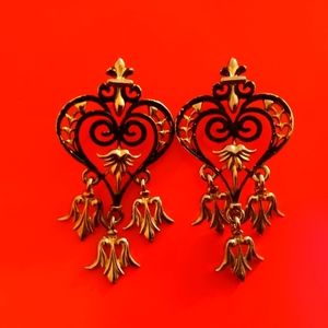 Gorgeous 1930's Dangle Earrings
